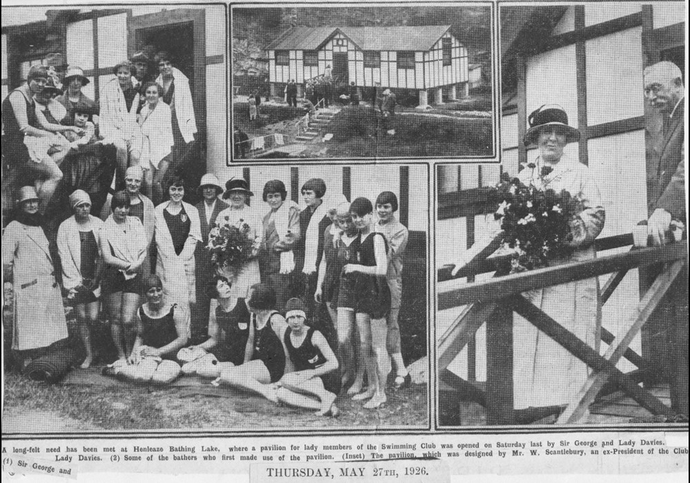 Opening Of the Ladies Changing Room 1926